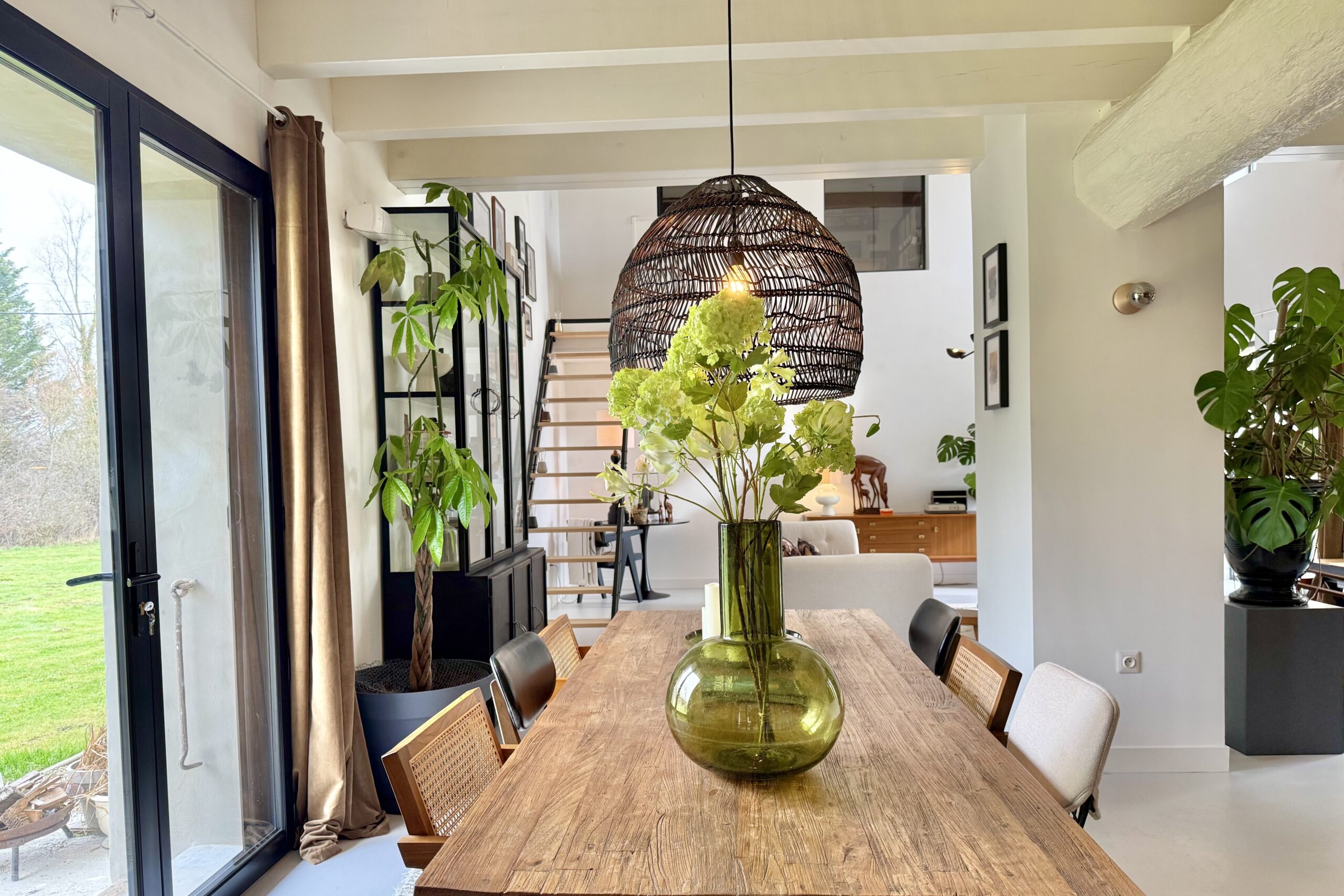 Cuisine Domaine du Yoga diner